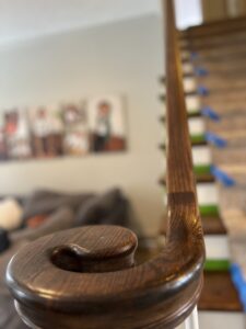 Residential painter in Jackson Michigan interior painting and finishing