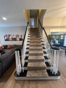 Residential painter in Jackson Michigan interior painting and finishing