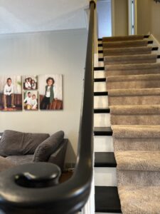 Residential painter in Jackson Michigan interior painting and finishing